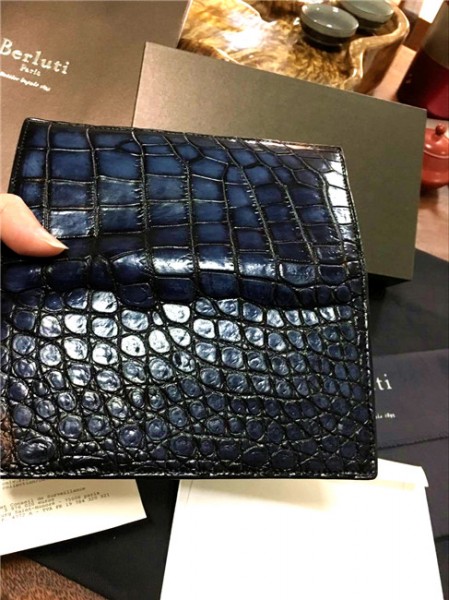 本物※特注限定品 Berluti ベルルッティ 最高峰クロコダイルレザー 二