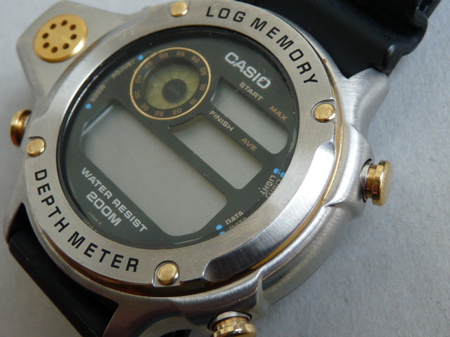 カシオ ログメモリー Depth Meter DEP-500 ◇電池切れ DEP-500 CASIO 