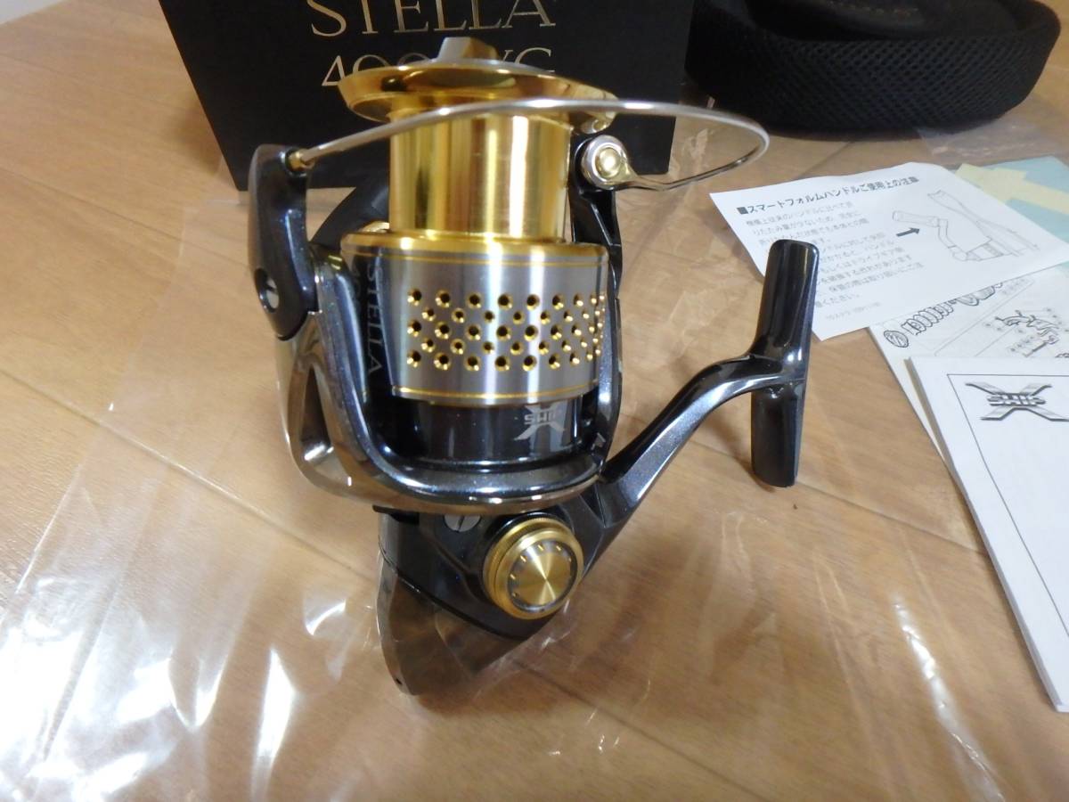 シマノ10ステラ4000XG 未使用品 シマノ SHIMANO 10 ステラ 4000XG 中古美品 替スプール付 【公式通販】