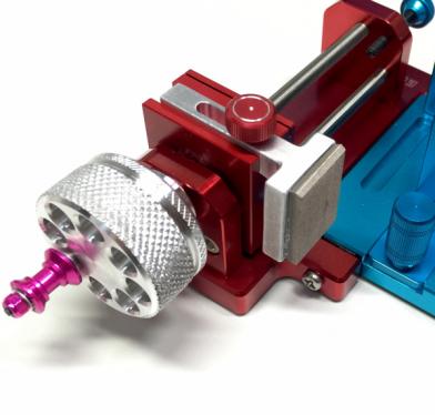 スライドカッター用「ヤスリ取付けブラケット」&「パワーハンドル」