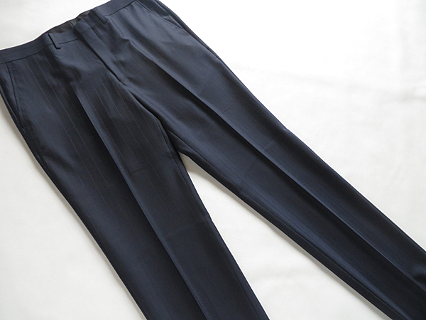 新品◆秋冬★ヒロコ コシノ HIROKO KOSHINO homme★シルク混ウールスーツ AB6 濃紺