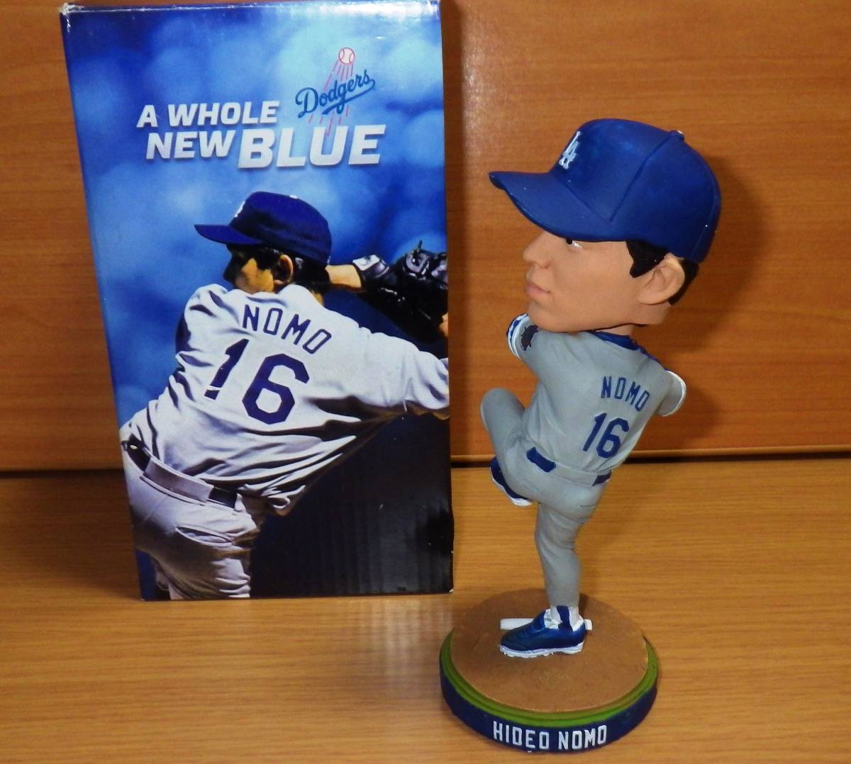 野茂 英雄 ボブルヘッド 2013球場配布 レジェンド　最安❗ 野茂英雄 ボブルヘッド 球場配布品 0 バブルヘッド 2013年 球場配布