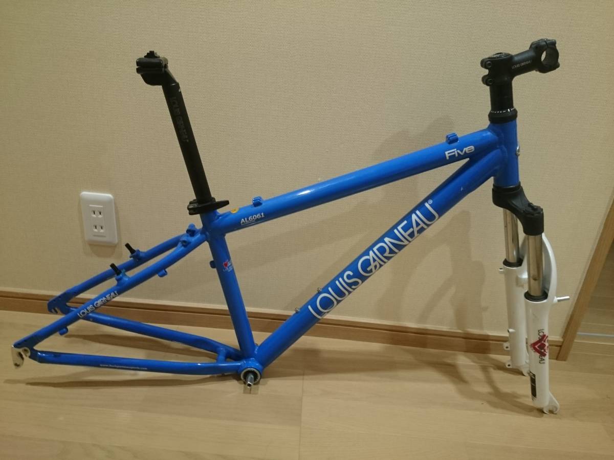 LOUIS GARNEAU(ルイガノ)Five AL6061アルミフレーム中古品 