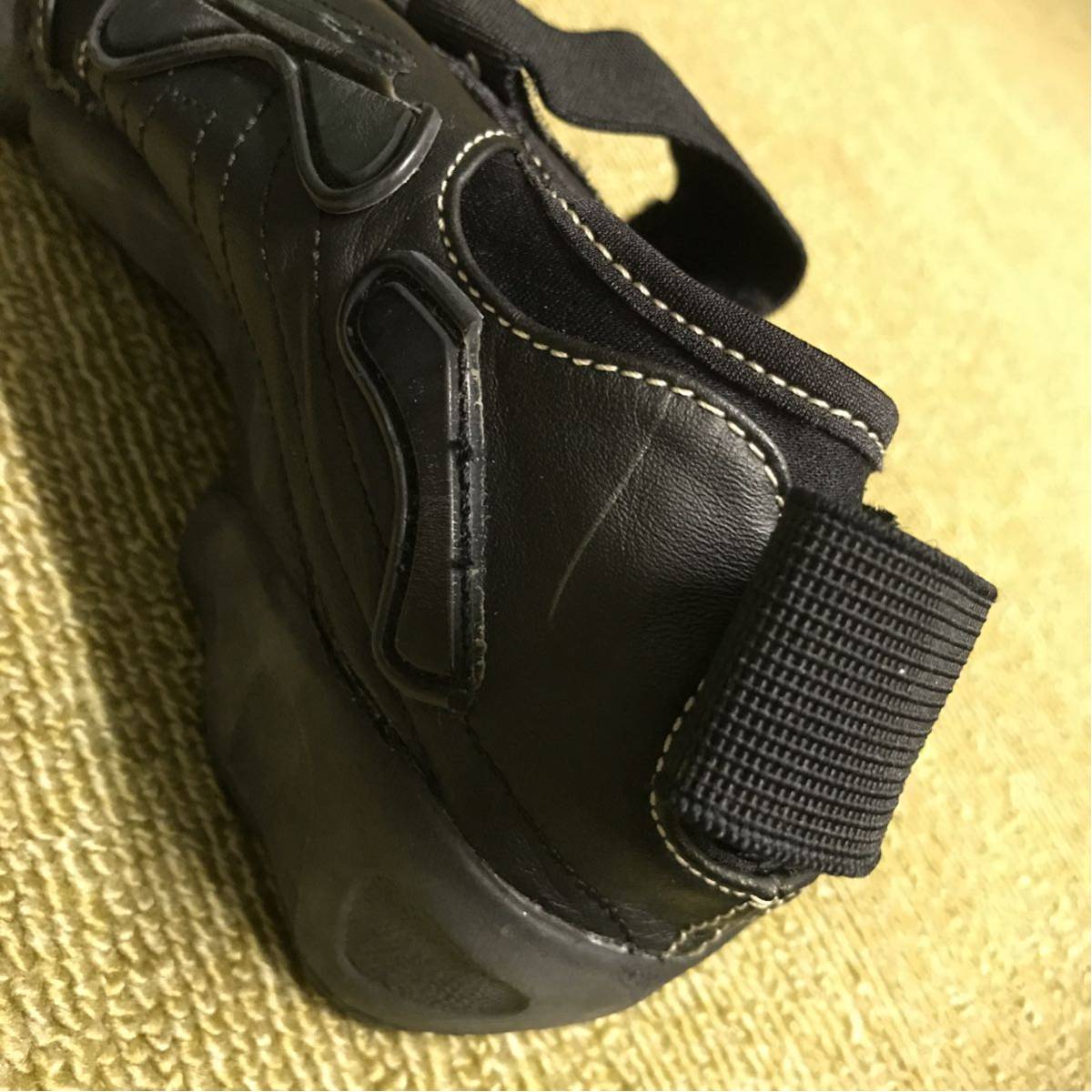 01年製 NIKE ナイキ エアリフト レザースニーカー 黒 激レア 