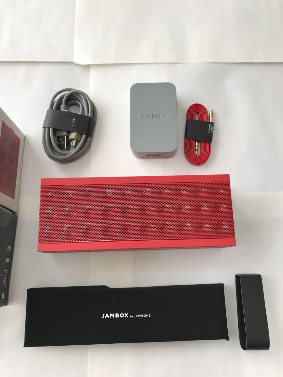 Supreme Jawbone Jambox Red シュプリーム ワイヤレス Bluetooth