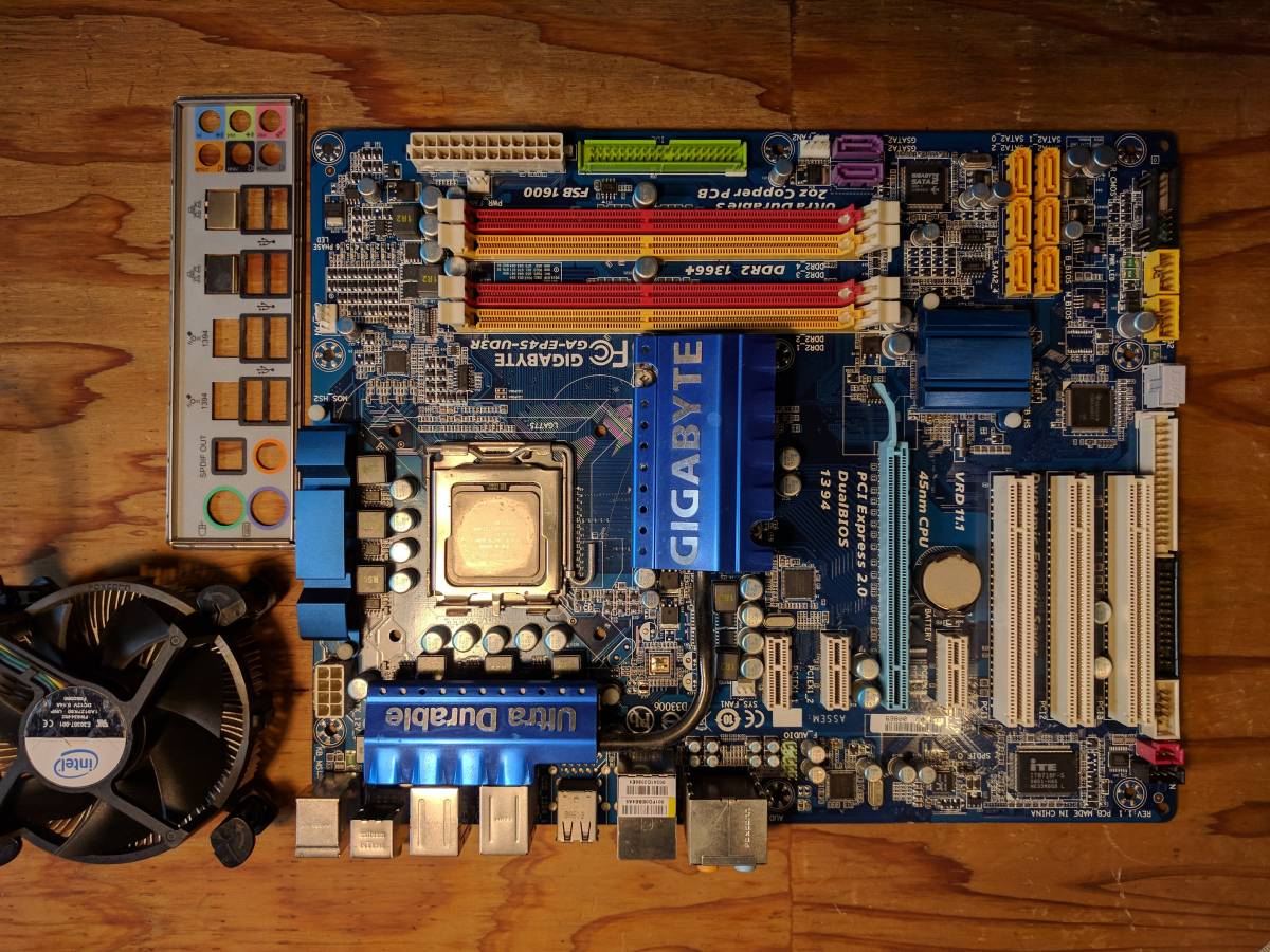 GIGABYTE☆マザーボード GA-G41M-COMBO☆LGA775☆