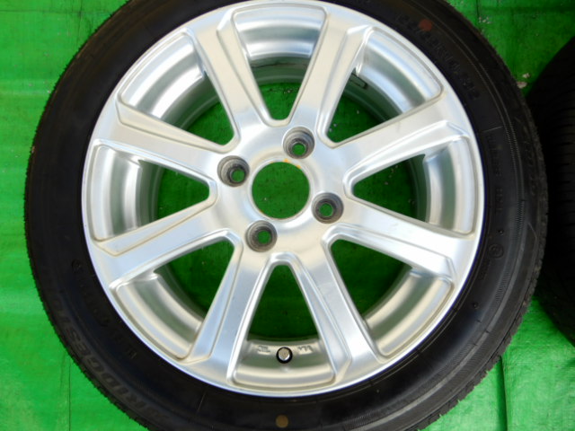 ホンダ純正ホイール 14×4.5J ＋40 4穴 PCD100 ブリヂストン エコピア