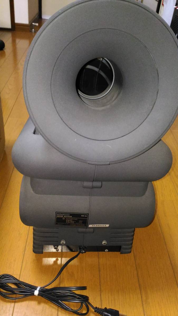 中古)KENWOOD ケンウッド スーパーウーファー サブウーファー SW-05 箱