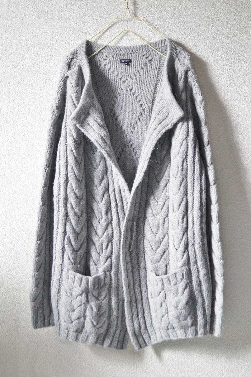 赤字超特価，新作 JOSEPH:アルパカケーブルニットカーディガンジャケット/ジョゼフ/ハンドメイド(女性用)｜売買されたオークション情報、yahooの商品情報をアーカイブ公開 - オークファン 女性用