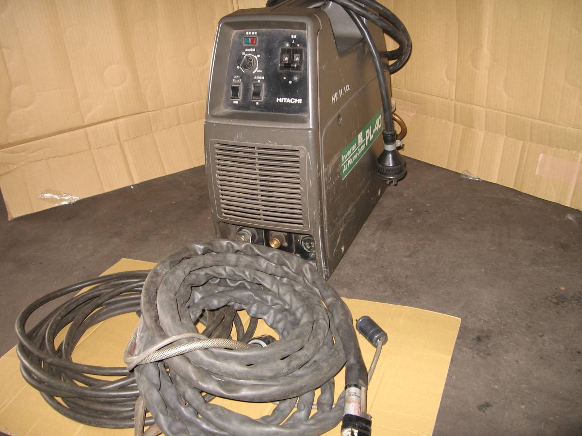 日立 エアープラズマ切断機 PL-40