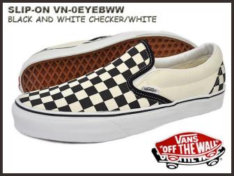 スリッポン vans チェッカー（靴サイズ（cm）27.5）の通販 安い商品を 