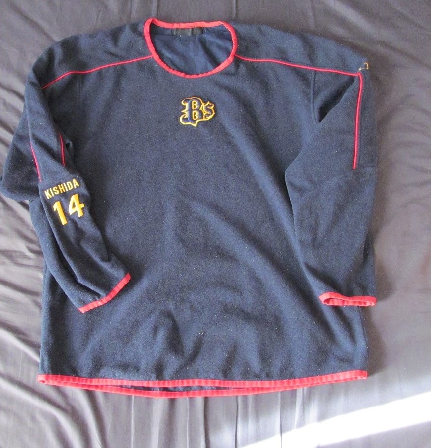 オリックス・バファローズ 岸田選手実使用 フリースシャツ 6月10日