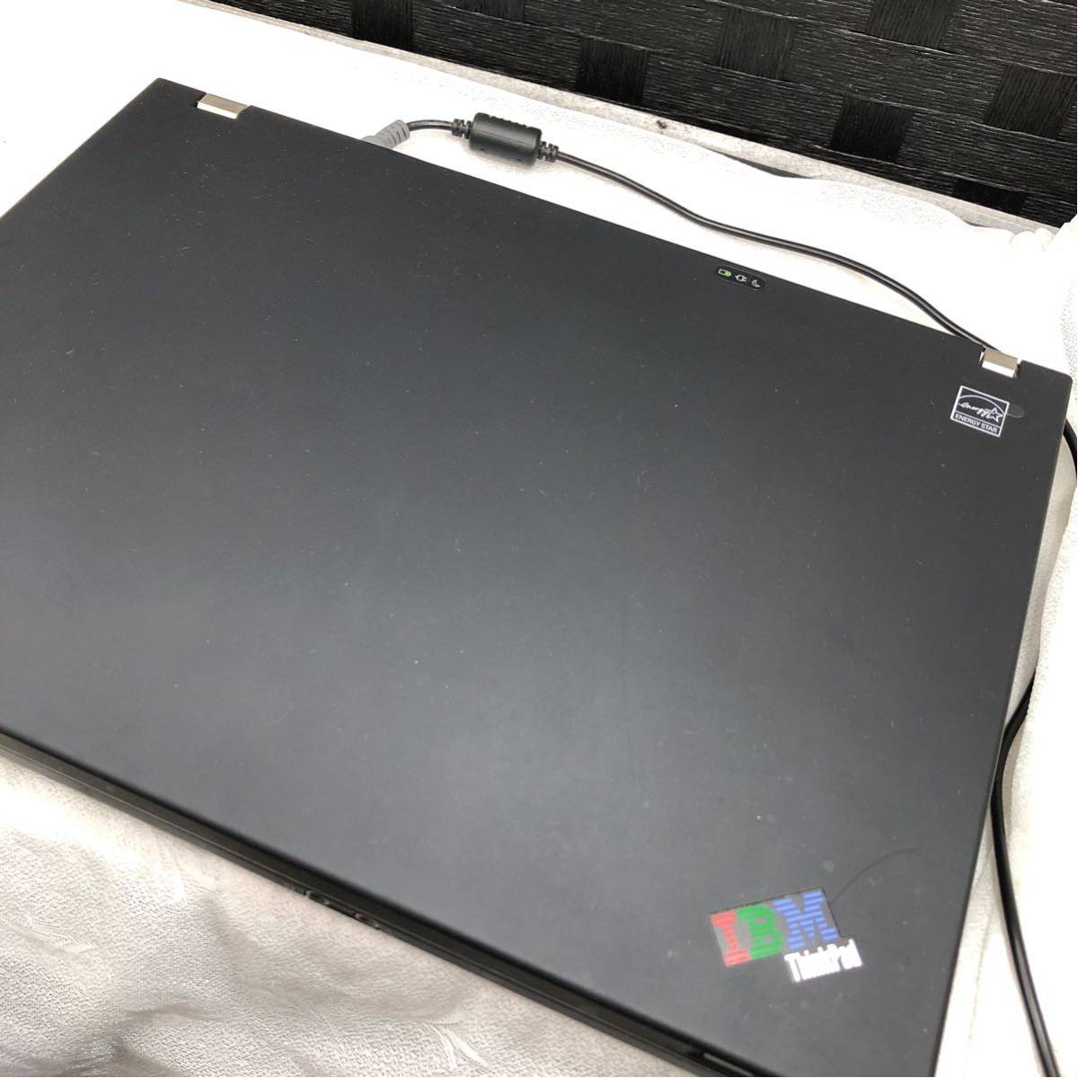 中古】Lenovo T61 ノートパソコン ThinkPad WindowsVista 現状品