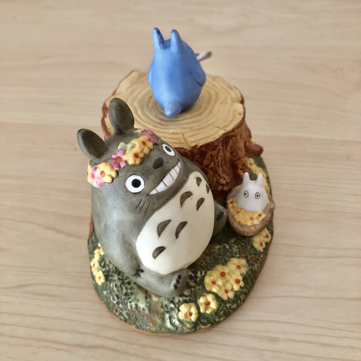 ☆となりのトトロ☆陶器 ジオラマ オルゴール Sekiguchi製 スタジオ 