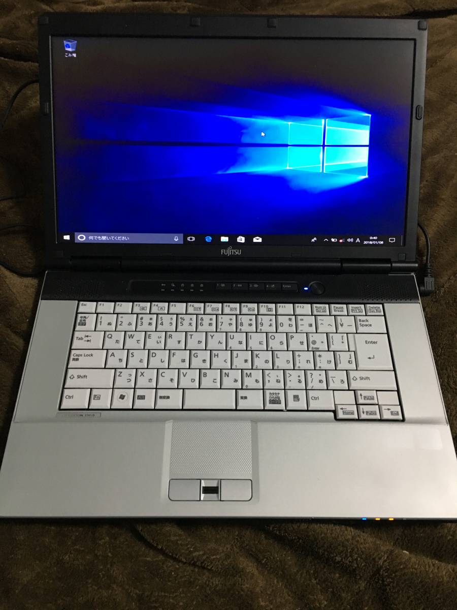corei7 2640M 富士通　LIFEBOOK E741/D 起動しますが一応ジャンク扱いで