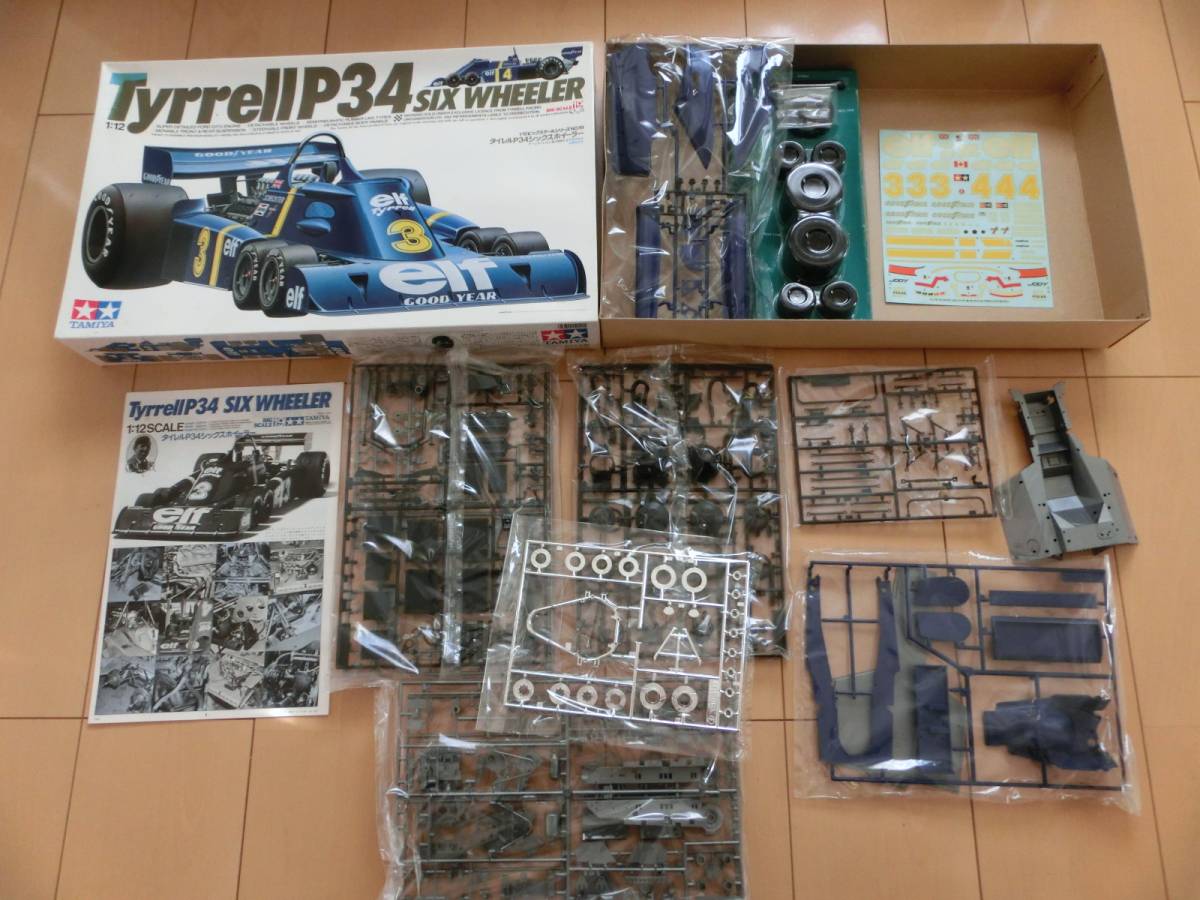 TAMIYA タミヤ 1/12 タイレルP34シックスホイーラー 1/12 ビッグ 