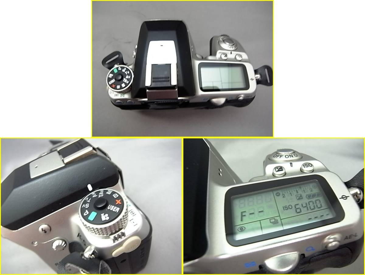 【美品】PENTAX K-5 SR ペンタックス デジタル一眼レフカメラ シルバーカラー ボディ