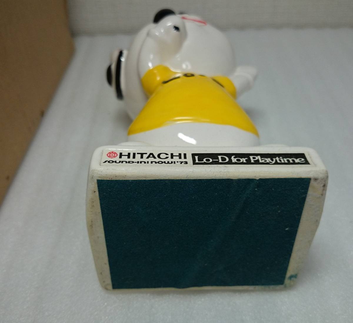昭和レトロ HITACHI LO-D 2個セット ローディーくん おときち君 陶器製