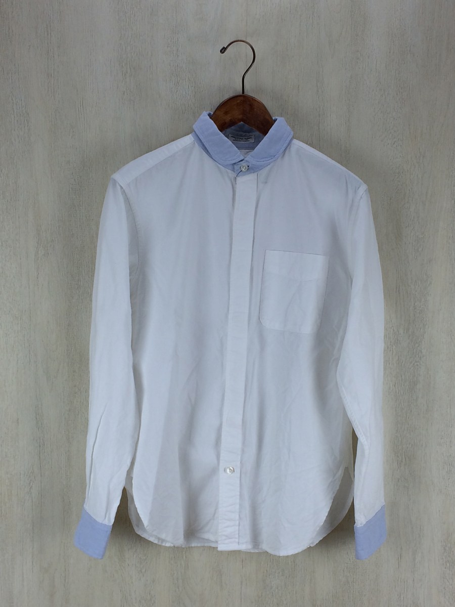 Engineered Garments◆長袖シャツ/S/コットン/WHT