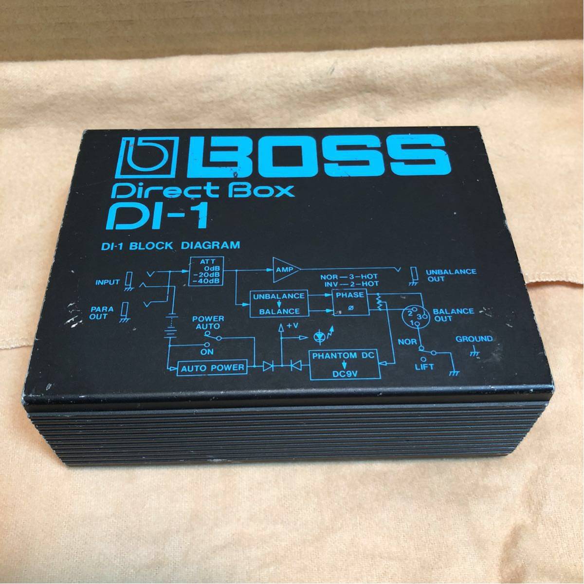 DI-1 BOSS Direct Box ダイレクトボックス ボス 動作確認済 ⁄ D.I ②