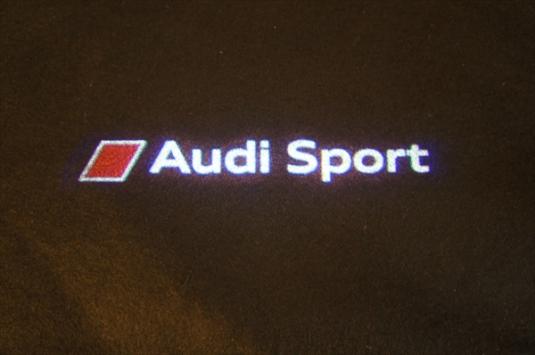 アウディ 純正 LED ドア エントリーライト [5] Audi Sport [S1，S3