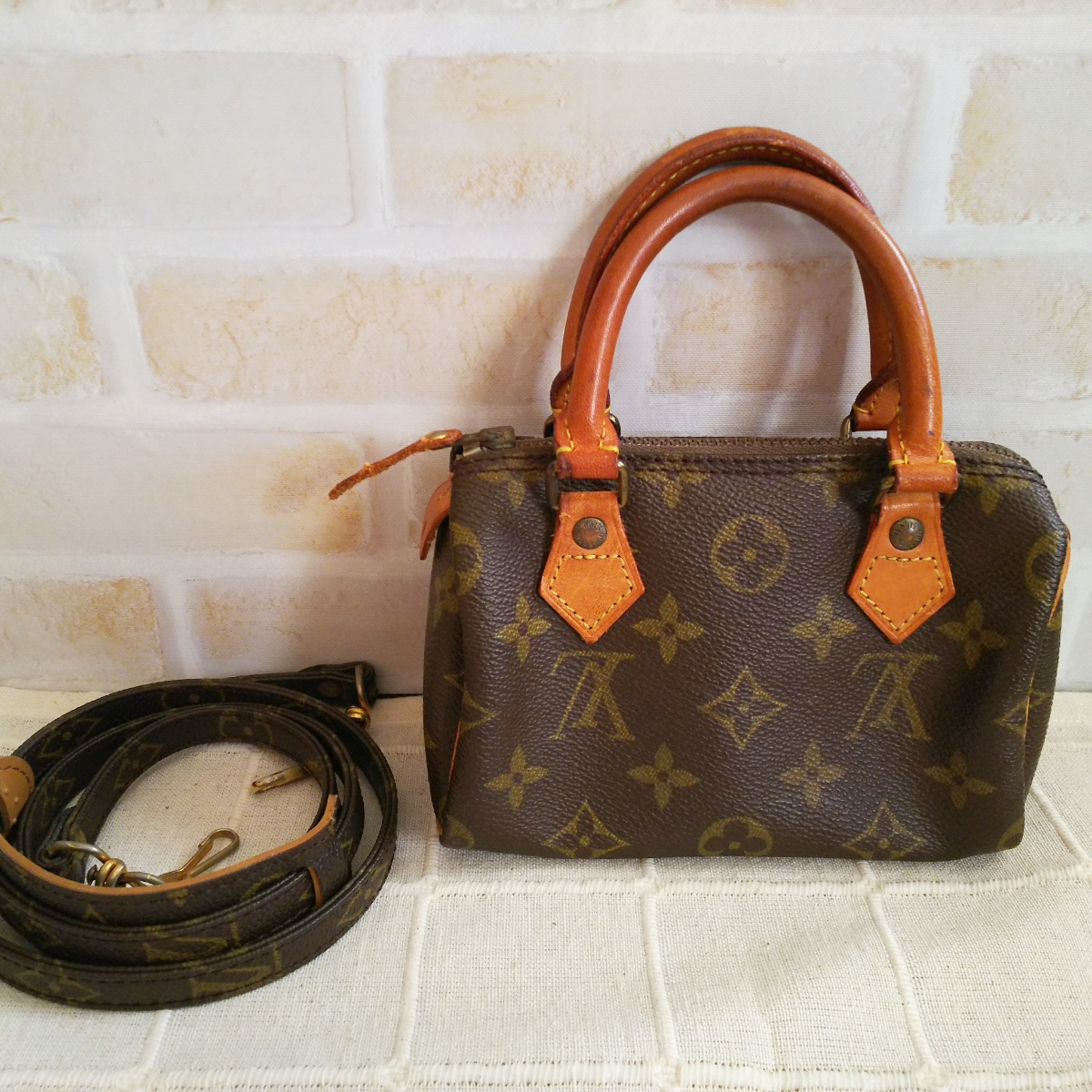 LOUIS VUITTON ルイヴィトン モノグラム ミニスピーディ スピーディ 