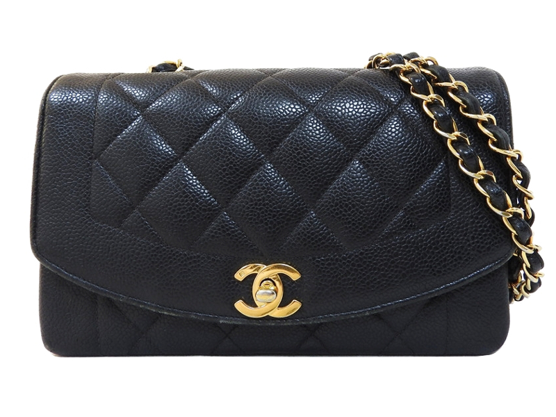 CHANELシャネル】マトラッセ☆チェーンショルダーバッグ☆黒ブラック