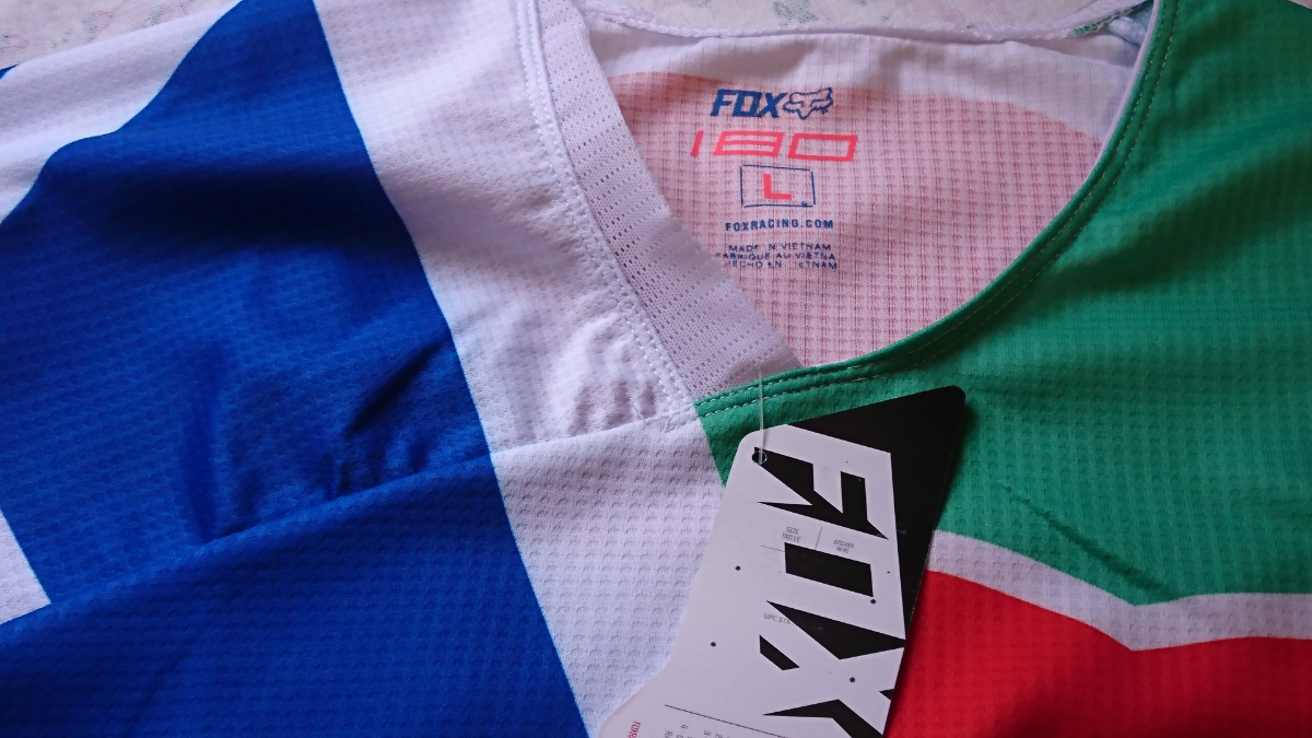 新品 FOX モトクロス パンツ ジャージ 32 L グリーン