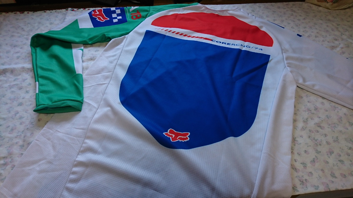 新品 FOX モトクロス パンツ ジャージ 32 L グリーン