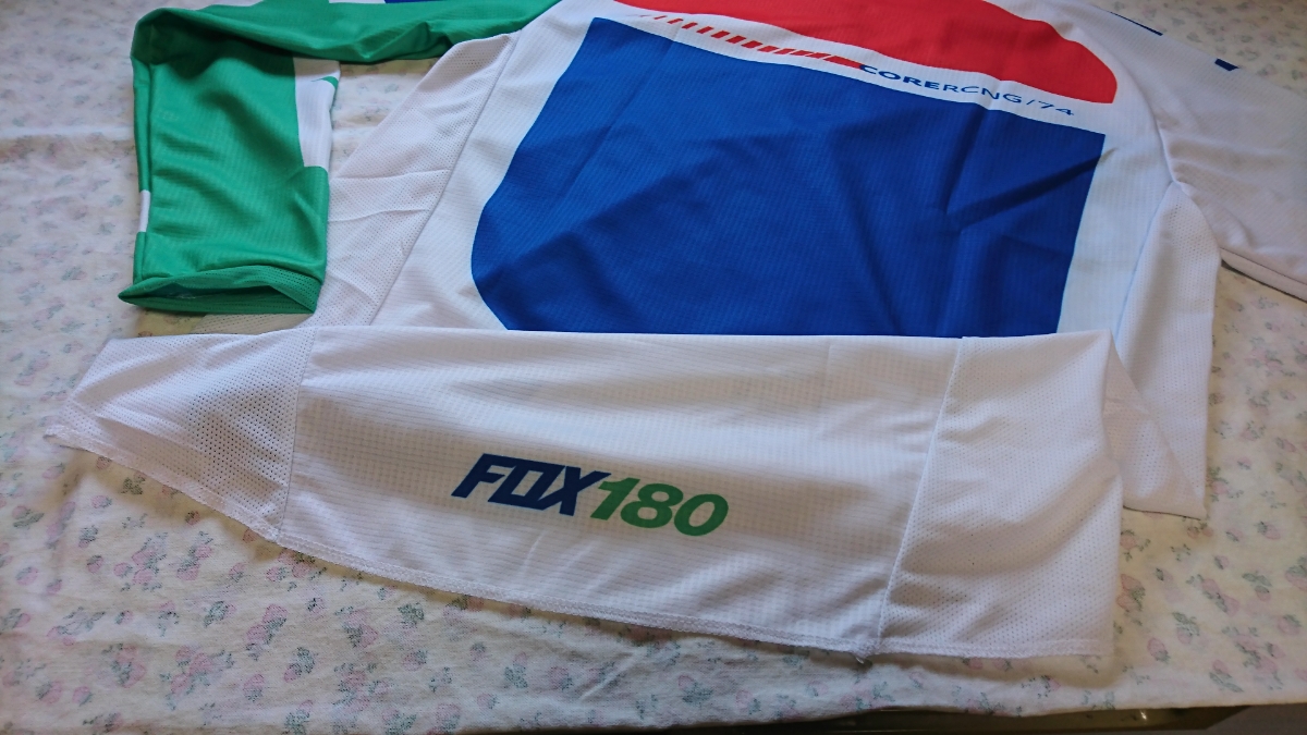新品 FOX モトクロス パンツ ジャージ 32 L グリーン
