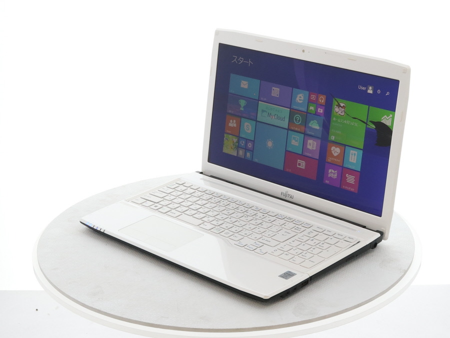 HDDなし】FMVA45RWP LIFEBOOK AH45/R【富士通ノート】 ノートパソコン