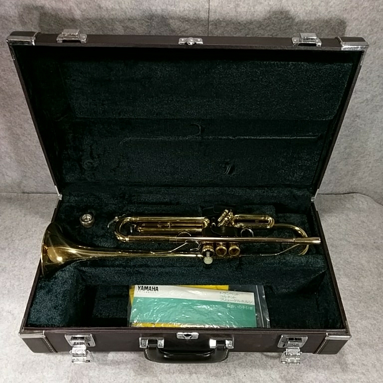 美品 YAMAHA YTR-6320S トランペット ケース付 YAMAHA トランペット YTR6320S ハードケース付 現状 ヤマハ