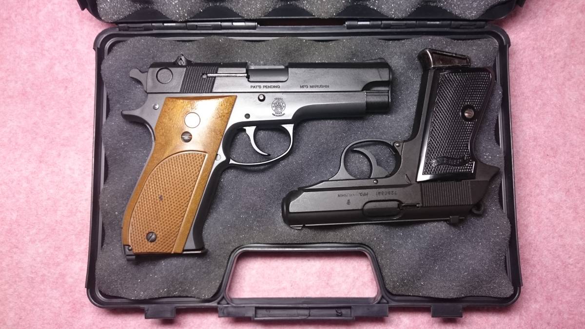 【100%新品，格安】 S&W439&PPK/S 未発火2丁セット カート ガンケース付き(モデルガン)｜売買されたオークション情報、yahooの商品情報をアーカイブ公開 - オークファン モデルガン