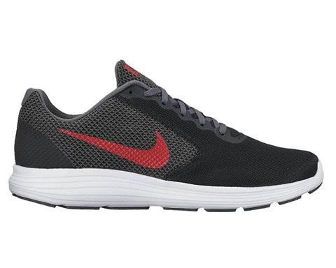 【40%OFF】NIKE(ナイキ) 819300017-250 メンズ ランニングシューズ ブラック×ユニバーシティレッド×ダークグレー 25.0cm