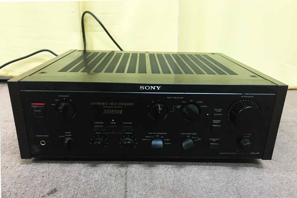 SONY TA-F333ESX プリメインアンプソニー音出しOK 【通電確認済