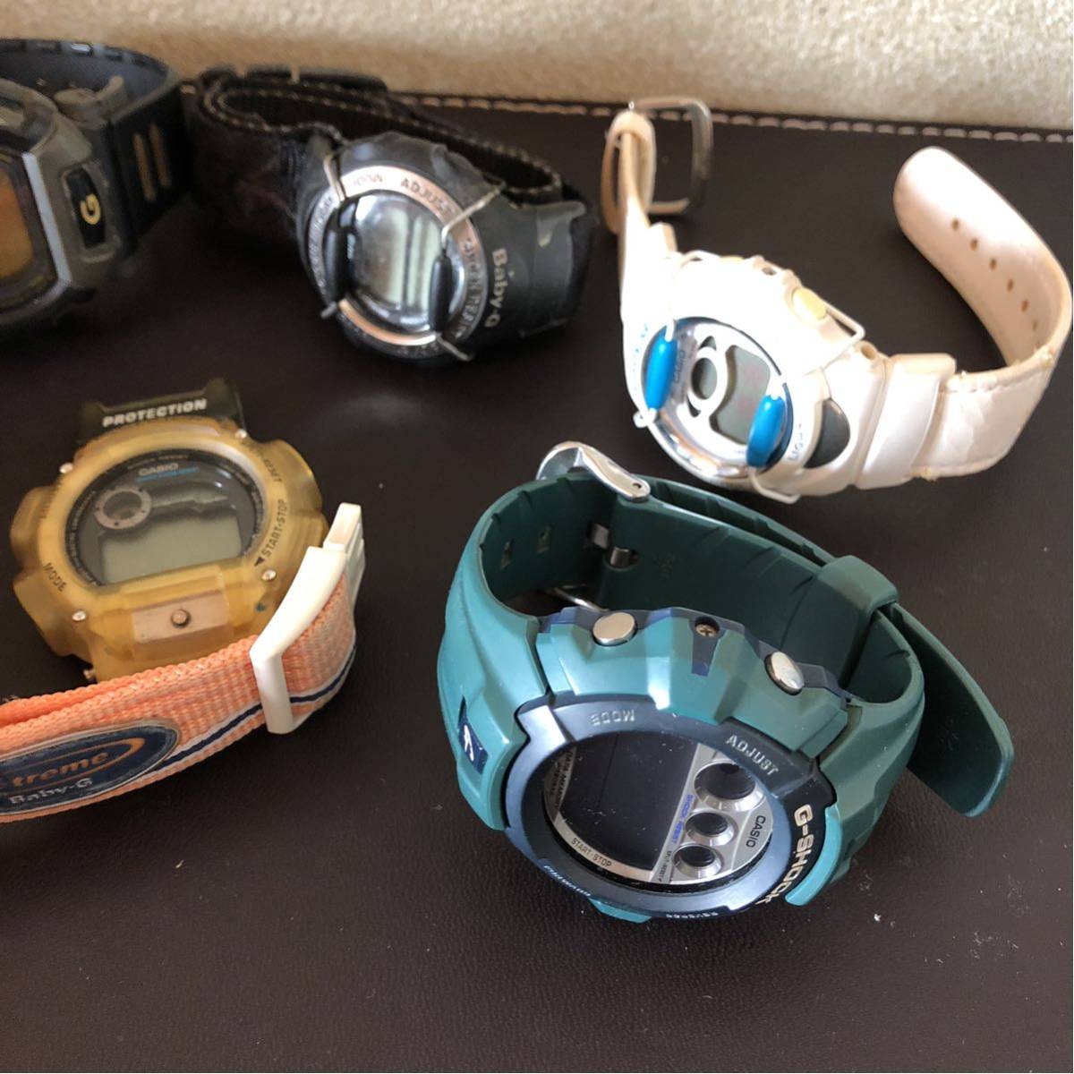 Yahoo!オークション - ジャンクG-SHOCK ・Baby-G6個まとめ！CASIO