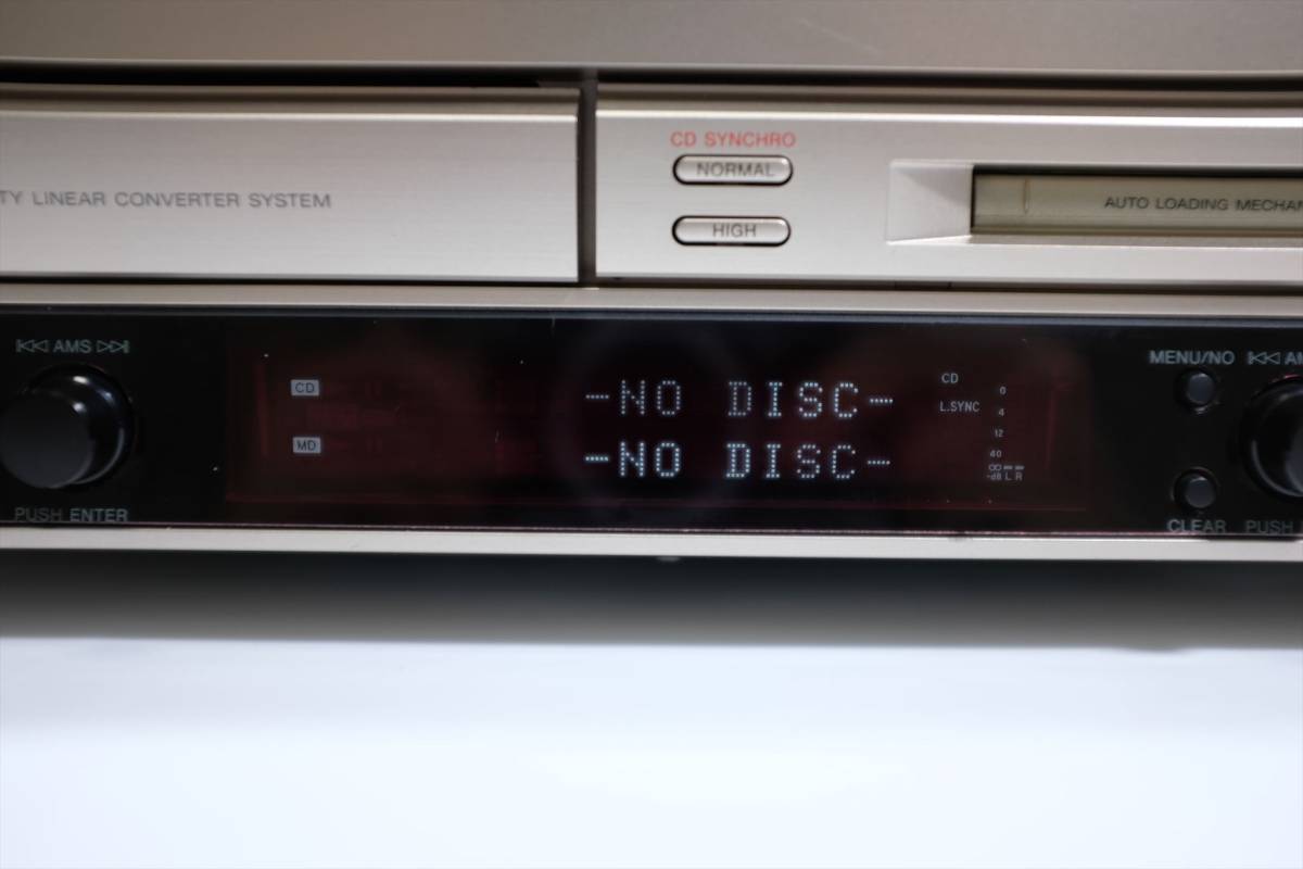 SONY MXD-D400 ソニー CD⁄MDデッキ Deck RM-D54J MD Sony 公式通販 