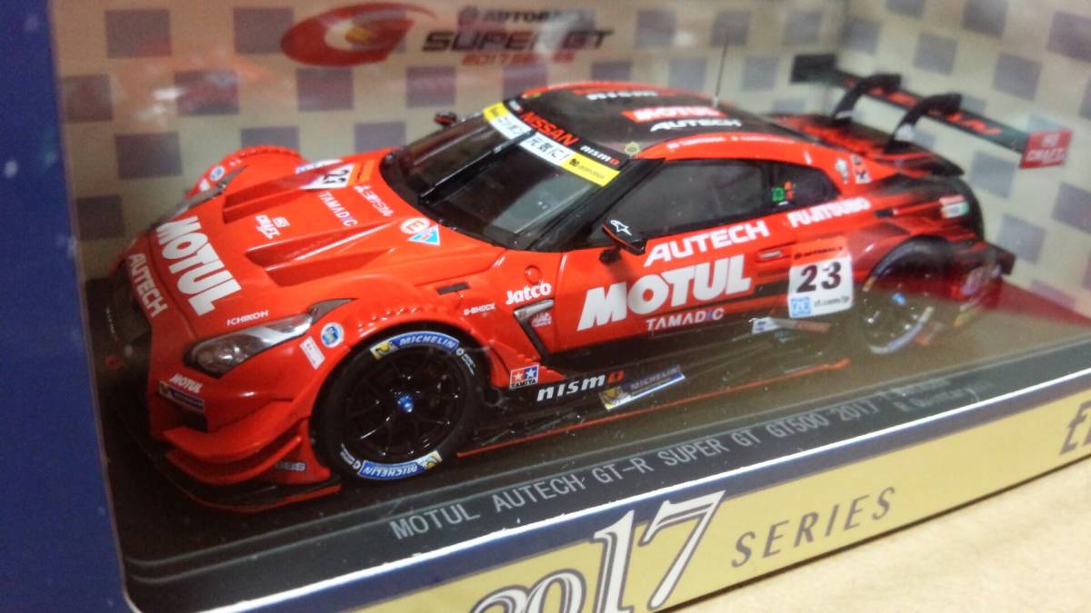 エブロ SUPER GT GT500 2017 MOTUL AUTECH GT-R No23 NISSAN スーパー