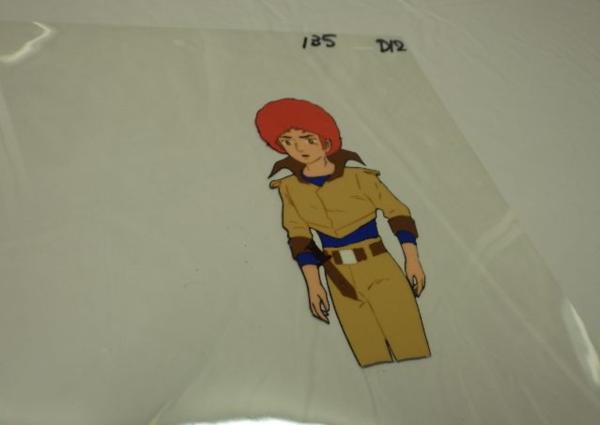 セル画 伝説巨神イデオン ユウキ・コスモ 日本サンライズ アニメ(伝説