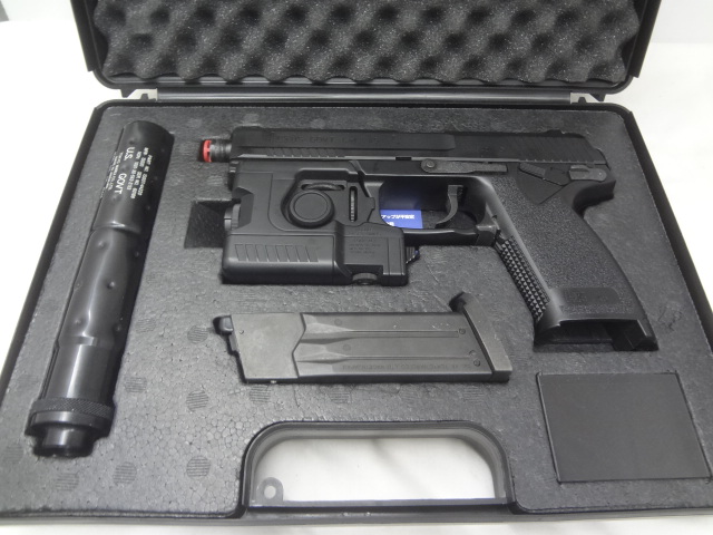 ◇ジャンク 東京マルイ SOCOM MK23 取説・ガンケース付 SOCOM Mk23