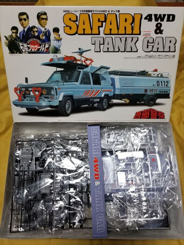 1⁄24 Aoshima 4WD Safari 西部警察 アオシマ car - Seibu ⁄ Collectors