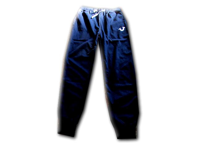 TRUE RELIGION BRAND JEAN トゥルーレリジョン New スウェット上下セット ジップ式パーカ&スウェットパンツ　NAVY -XXXL 3019