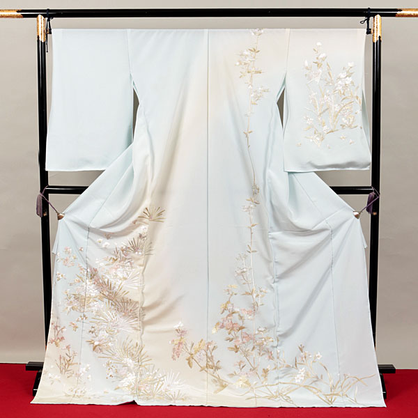 赤字超特価，2025 和遊館 EHB141 仕立付 豪華超細密総手刺繍訪問着(未仕立て)｜売買されたオークション情報、yahooの商品情報をアーカイブ公開 - オークファン 未仕立て