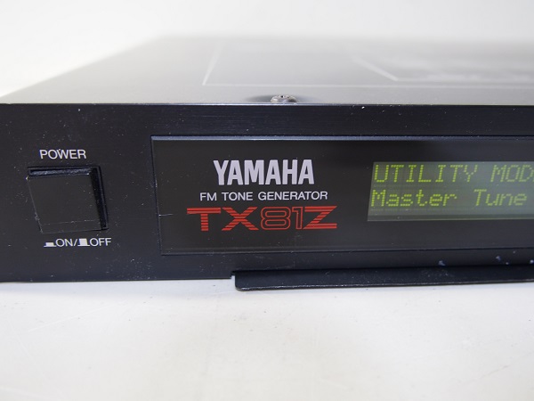 YAMAHA YAMAHAヤマハ TX81Z 音源モジュール 中古ジャンク品 YAMAHA YAMAHAヤマハ TX81Z 音源モジュール 中古ジャンク品