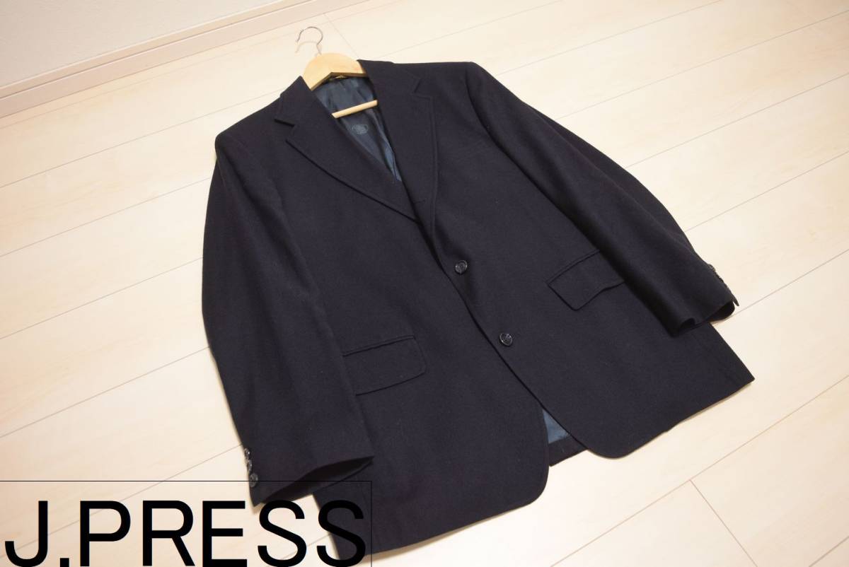  USA製 J.PRESS J.プレス 段返り 3釦 フランネル フラノウール 100% 紺 ブレザー ジャケット XL 冬(XLサイズ以上)｜売買されたオークション情報、yahooの商品情報をアーカイブ公開 - オークファン XLサイズ以上