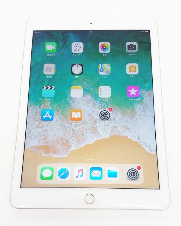 ☆在庫処分 特別セール☆【ABランク】美品 Apple docomo iPad Air2 Cellular 16GB ゴールド MH1C2J/A ○判定 KA-919_1