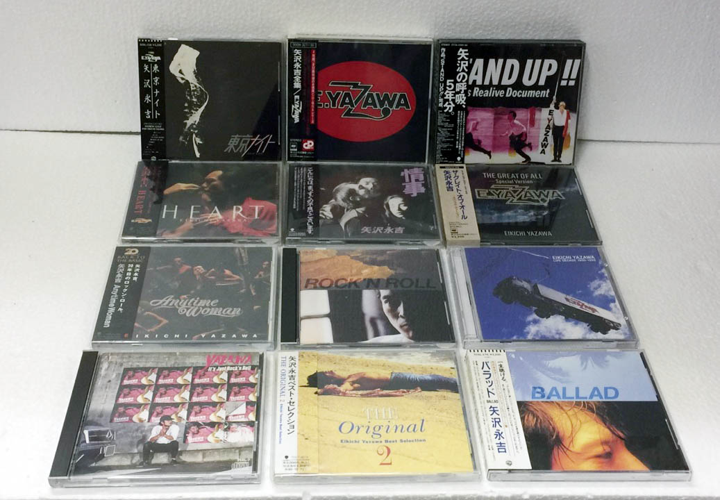 ♪CD 矢沢永吉全集 4枚組・2枚組など 矢沢永吉 12タイトル ♪CD 矢沢永吉全集 4枚組・2枚組など 矢沢永吉 12タイトル