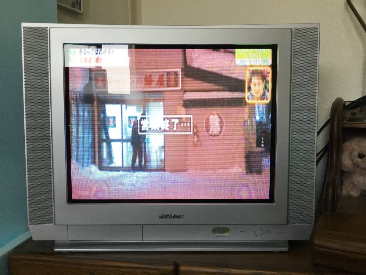 中古 JVC 日本ビクター 21型ブラウン管テレビ AVー21YA11(ブラウン管