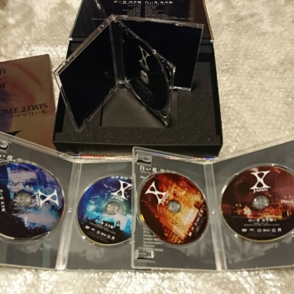X JAPAN 青い夜 白い夜 完全版 DVD-BOX(初回限定生産)☆XJAPAN YOSHIKI