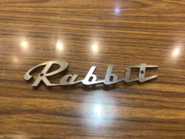 新品！ラビットs601 フロントエンブレム 送料無料！_1